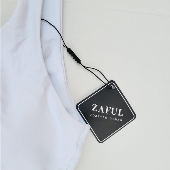 ZAFUL Women’s Knotted Tankini Swimsuit Size Large - Picture 4 of 6